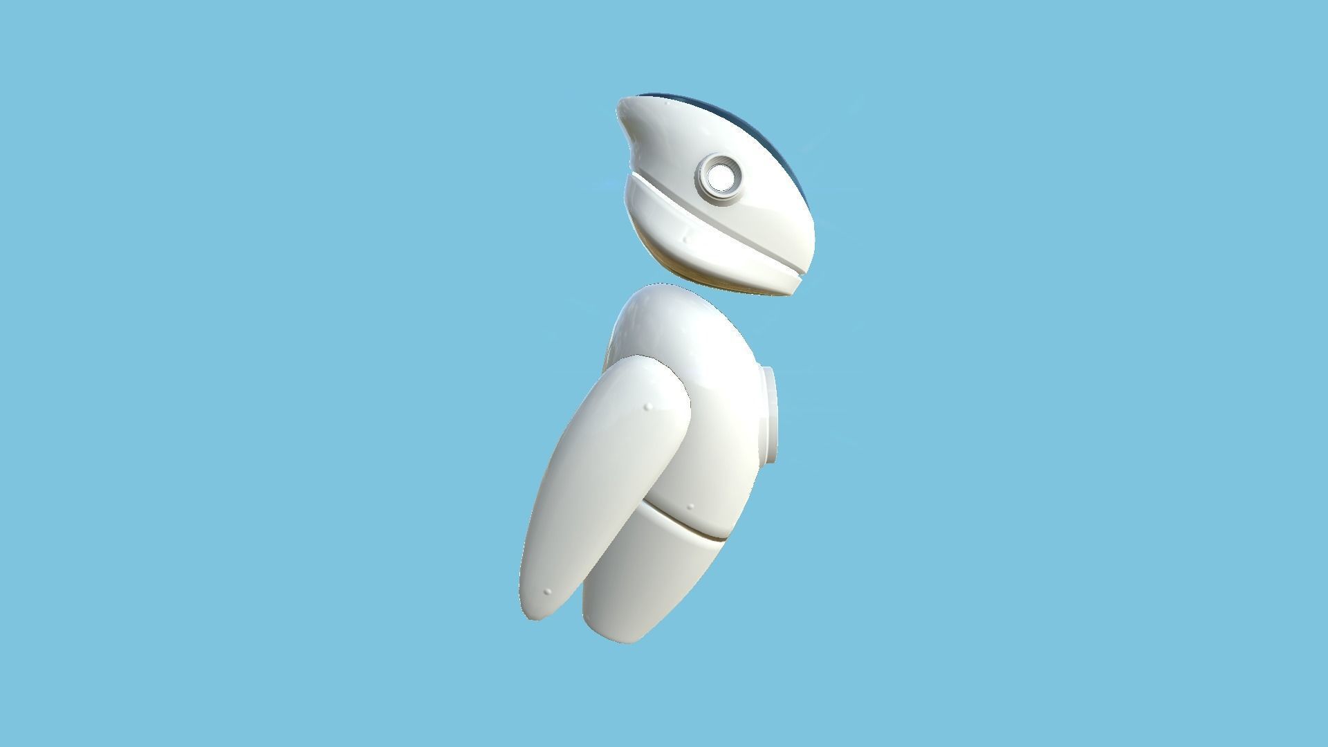10 Flying Robots Collection - Character SciFi Design _17