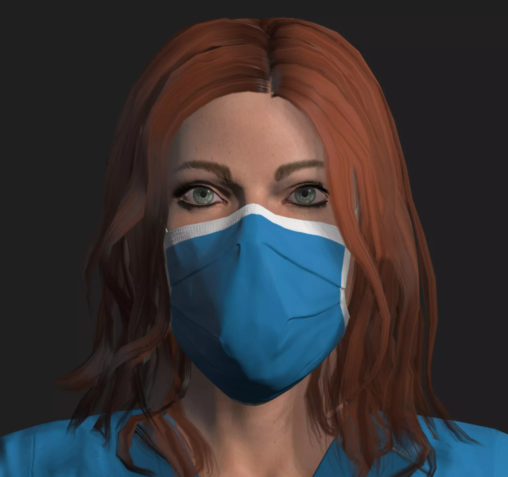 Female Doctor 3D model