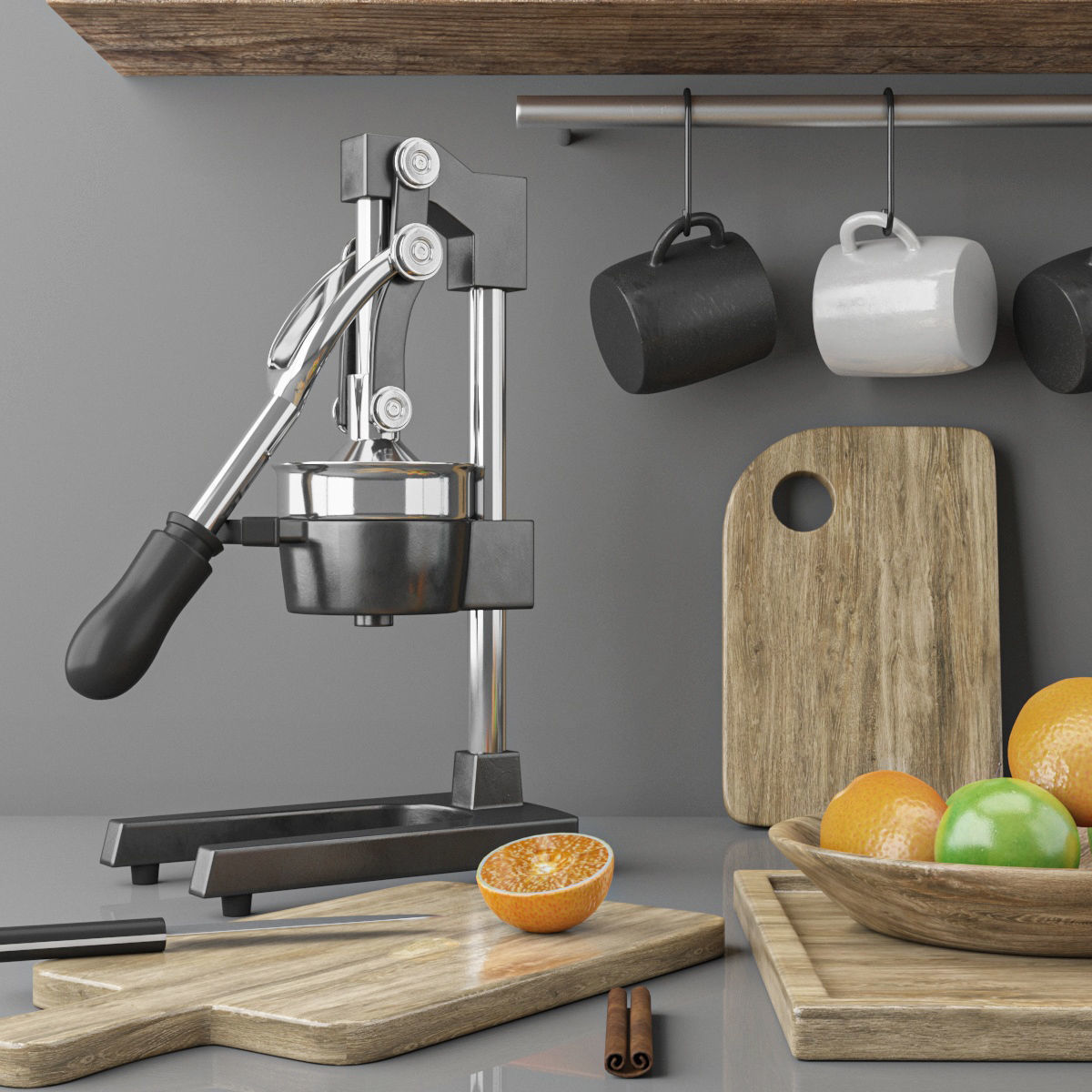 kitchen set 18 3D model_5