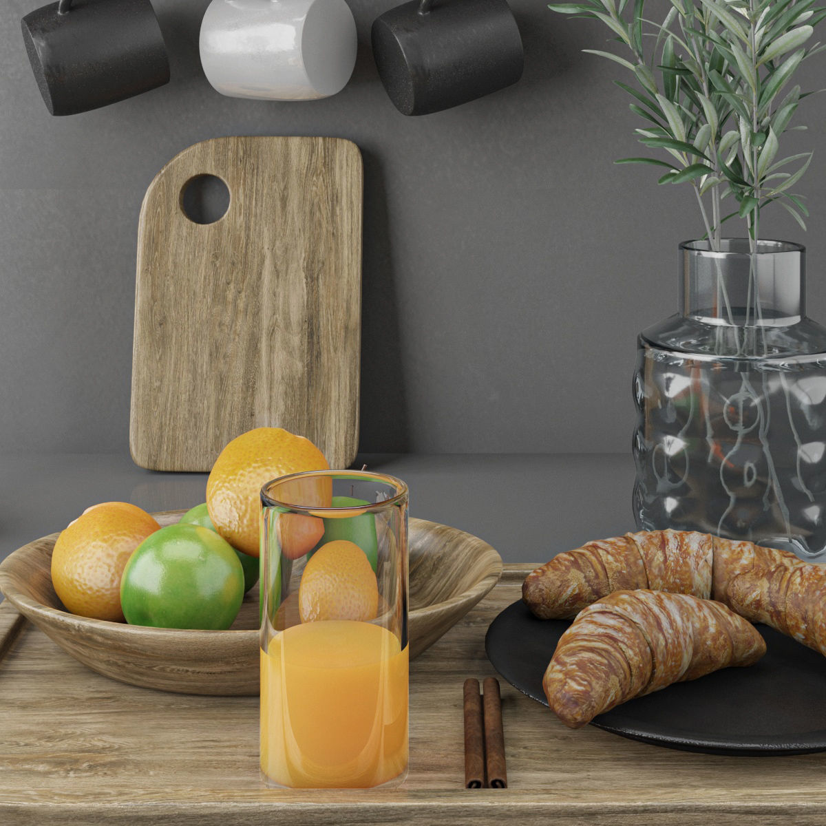 kitchen set 18 3D model_1