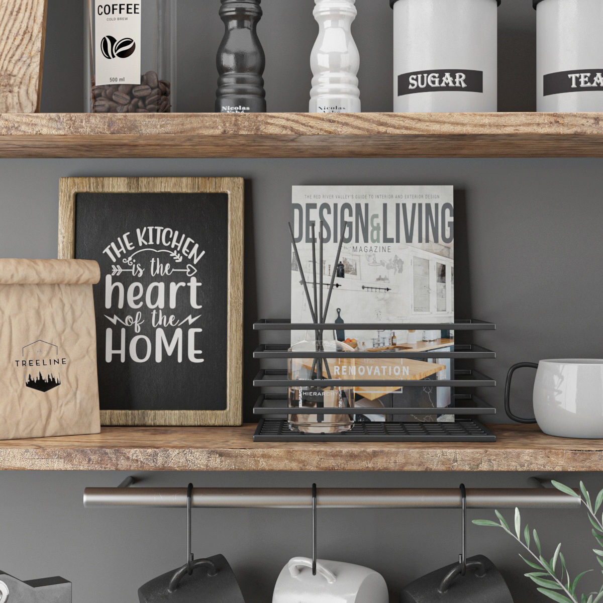 kitchen set 18 3D model_6