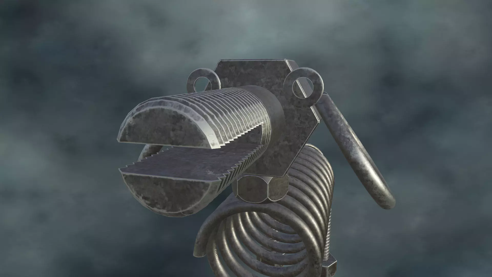 DOGR-001 Dog Parts 3D model_0