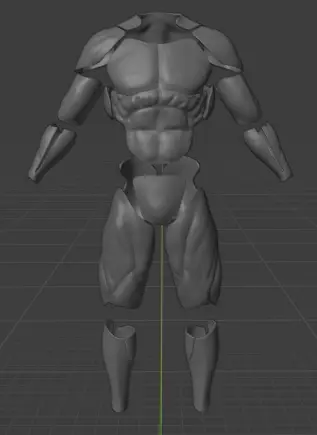Musclesuit Version2 for cosplay and display  3D print model_0