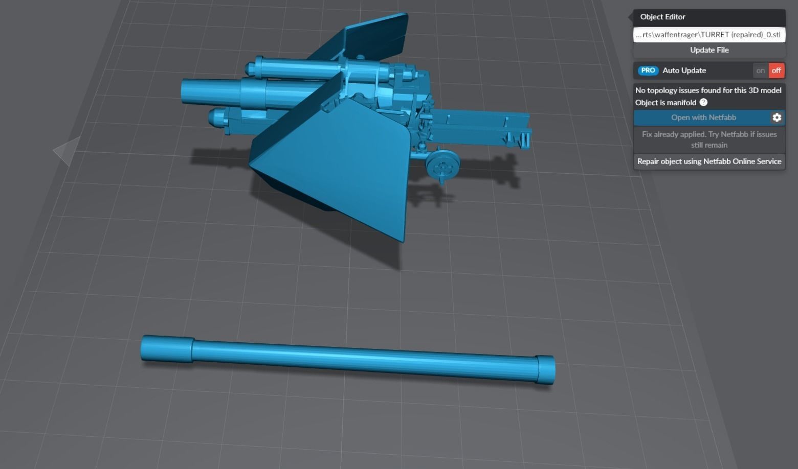 Waffentrager Scale model  3D print model_7