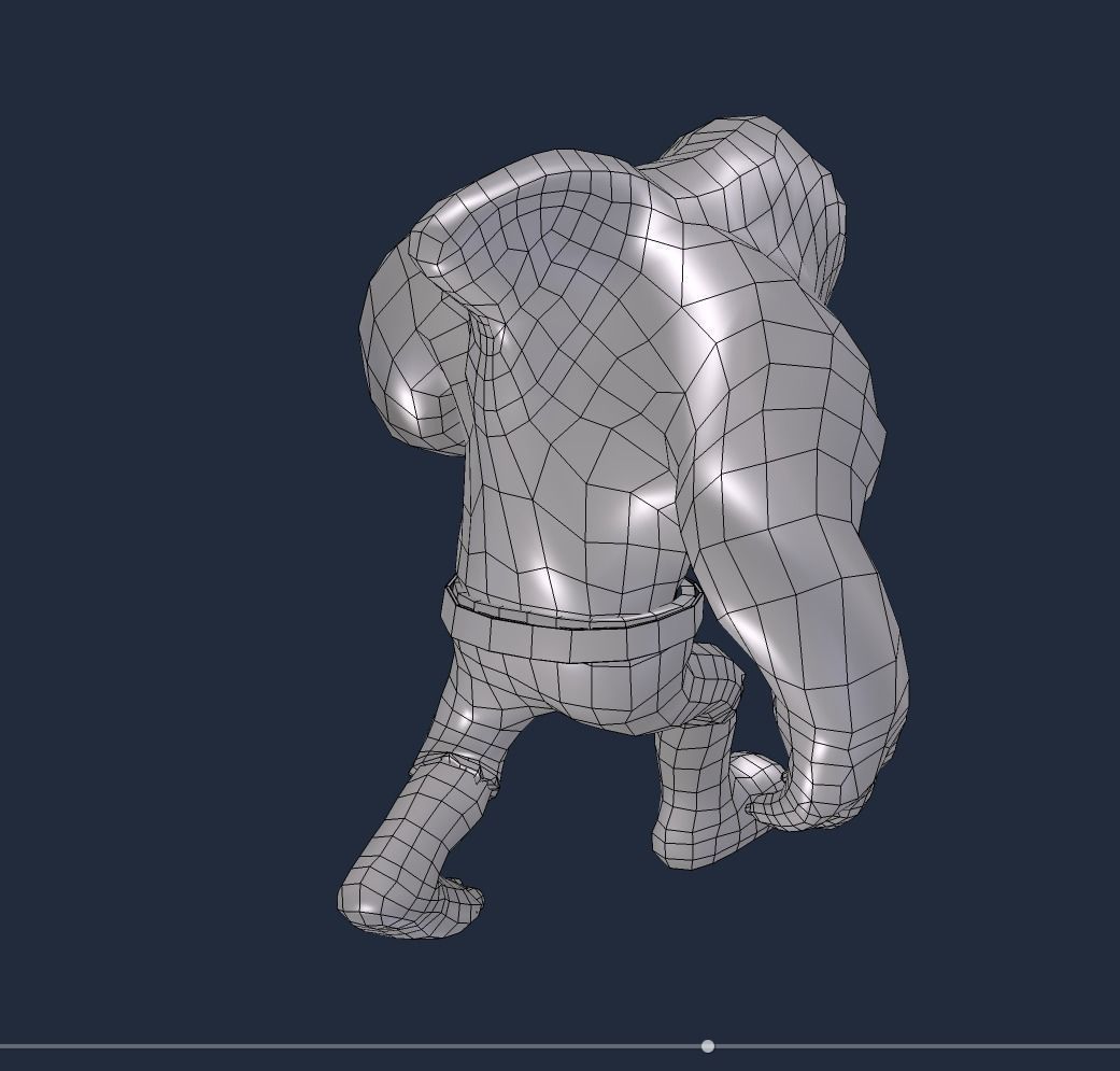 Stylized King Shark - Game Ready Low-poly 3D model_13