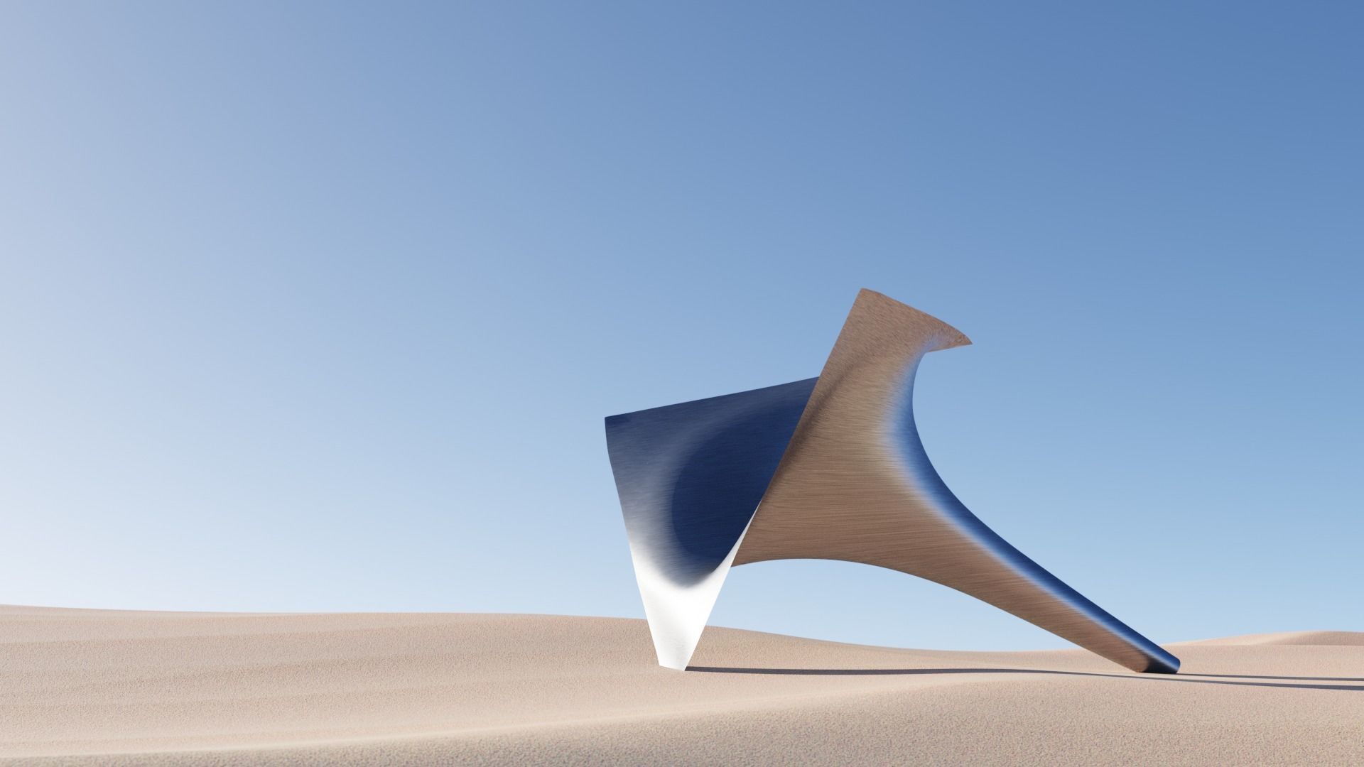 Tombstone - desert 3D model_4