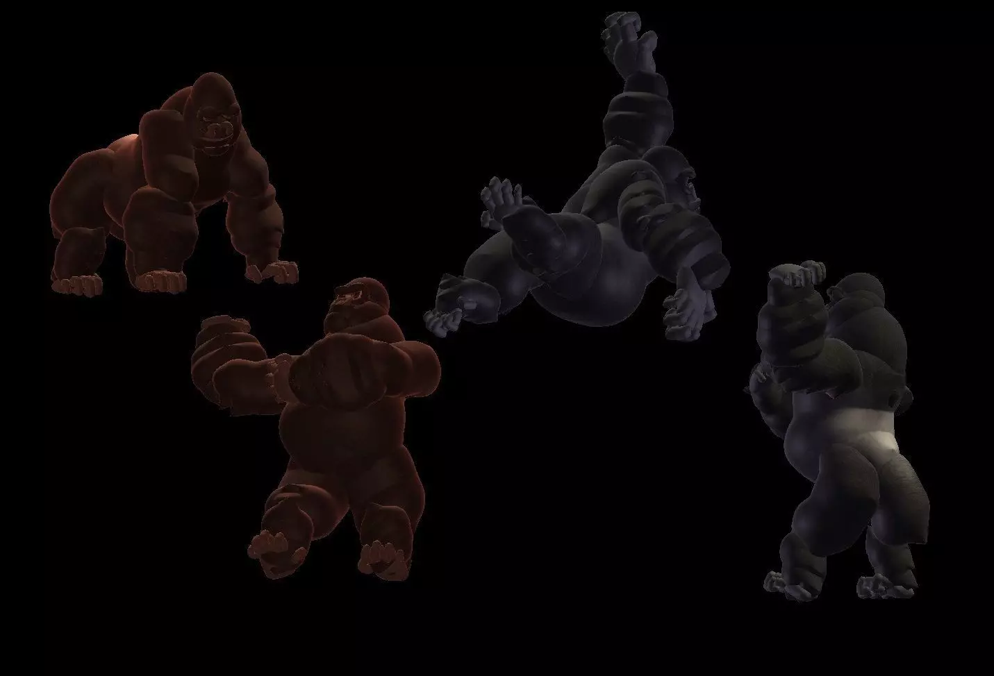 KING KONG Free 3D model