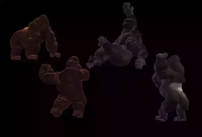 KING KONG Free 3D model