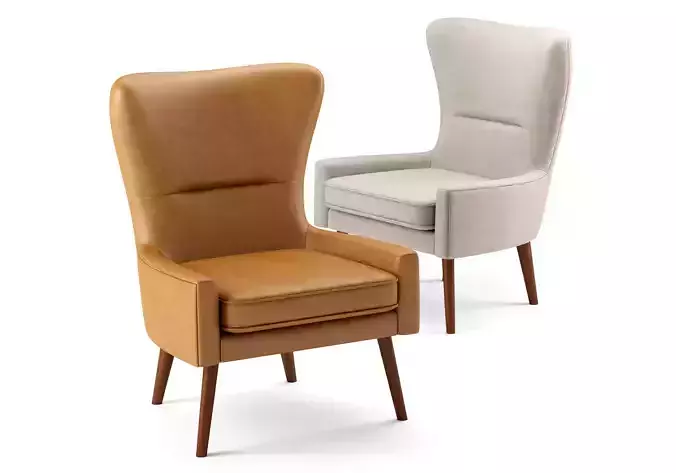 Erik Upholstered Wing Chair Westelm