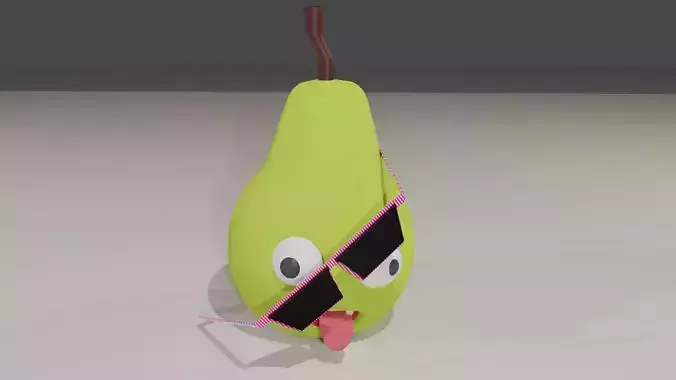 cartoon pear   