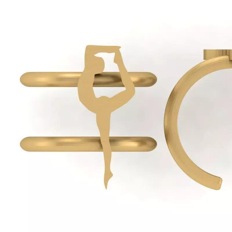 3d-model Gymnastics ring 3D print model