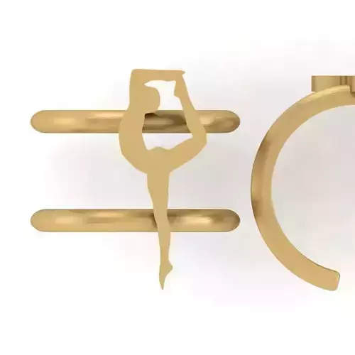 3d-model Gymnastics  ring