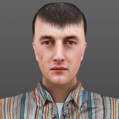 MAN 05 - WITH 250 ANIMATIONS Low-poly 3D model
