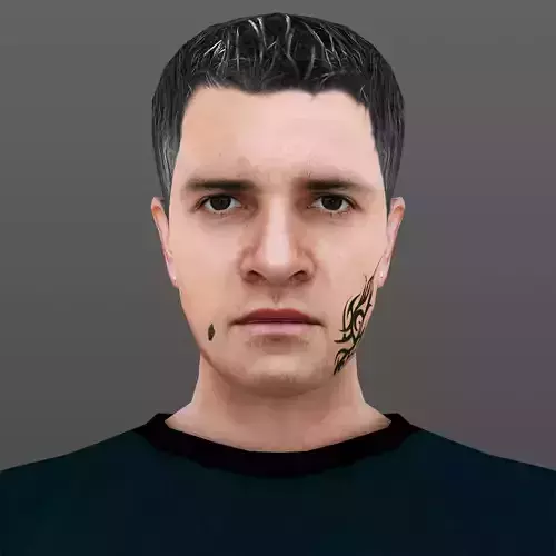 MAN 06 - WITH 250 ANIMATIONS Low-poly 3D model