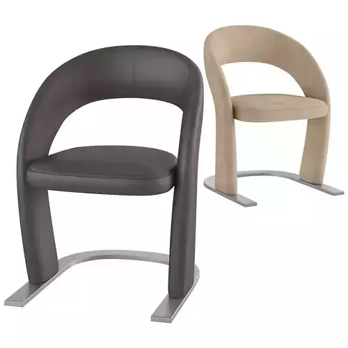 Homary-Khaki Modern Accent Chair