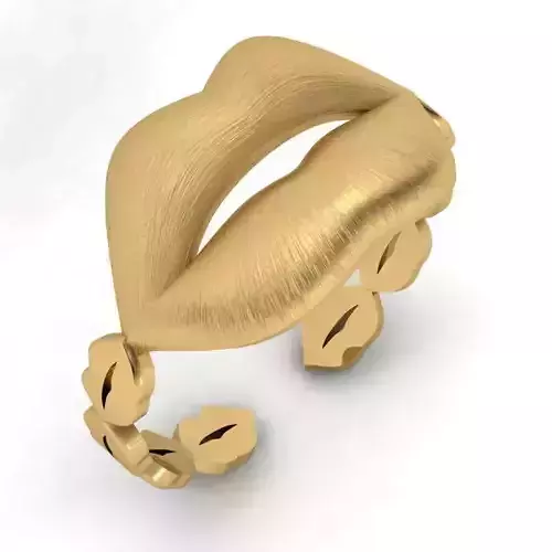 3d-model lips ring