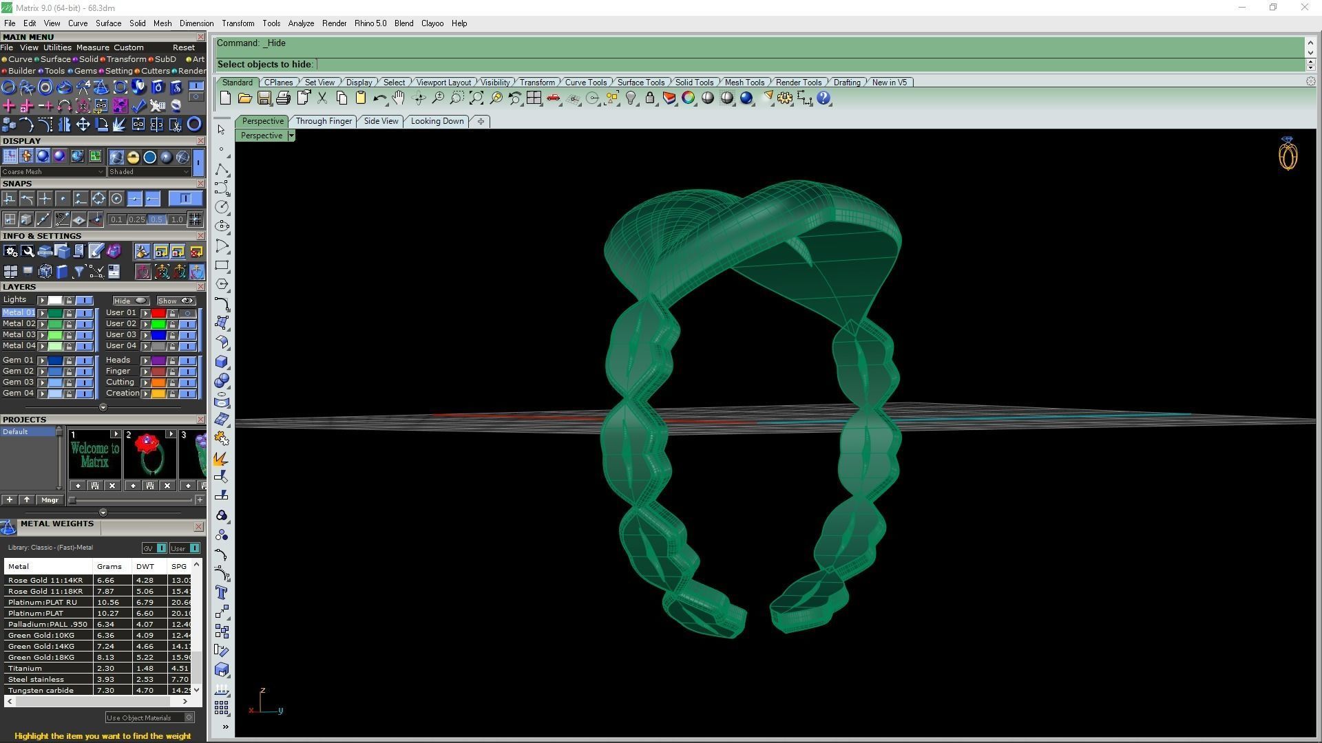 3d-model lips ring 3D print model_19