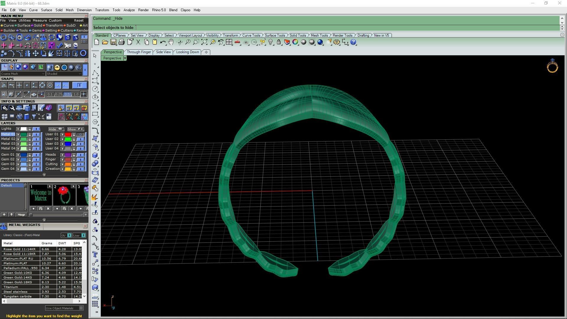 3d-model lips ring 3D print model_18