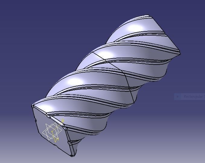 Spiral Flower Vase 3D print model_28