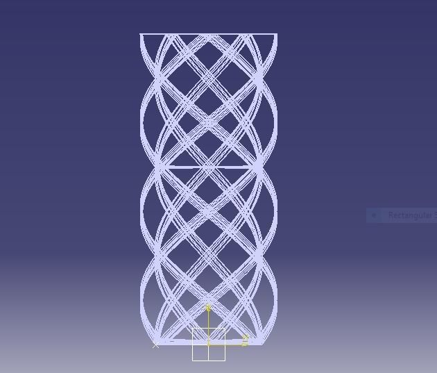 Spiral Flower Vase 3D print model_21