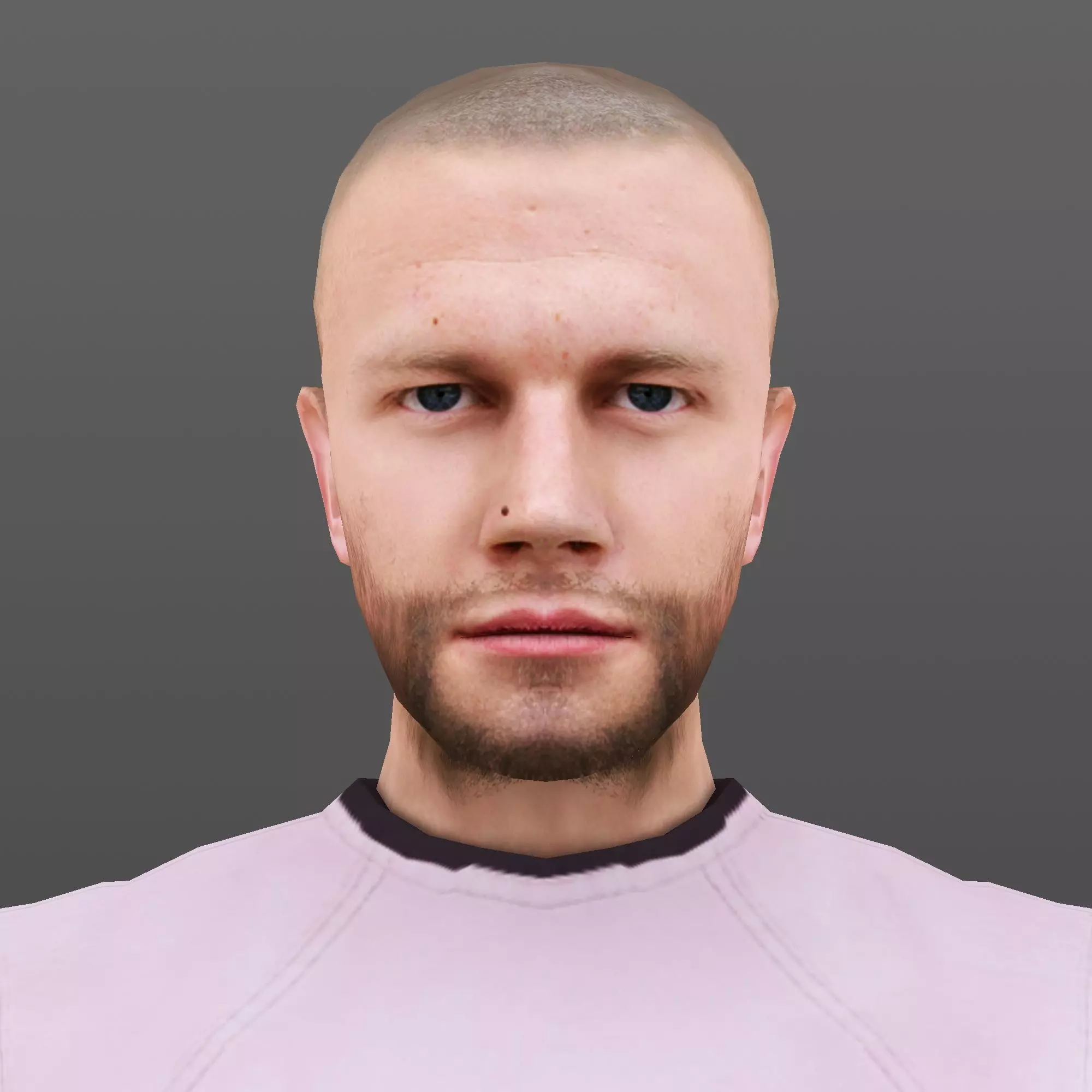 MAN 08 - WITH 250 ANIMATIONS Low-poly 3D model