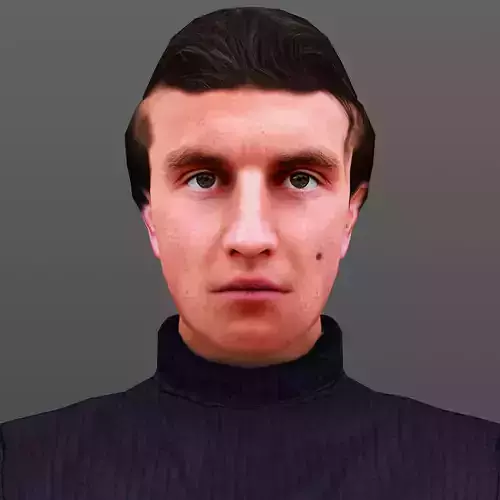 MAN 09 - WITH 250 ANIMATIONS Low-poly 3D model