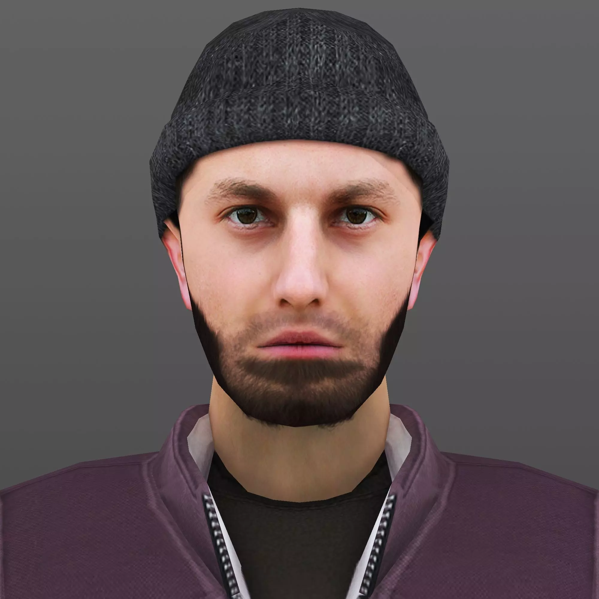 MAN 11 - WITH 250 ANIMATIONS Low-poly 3D model