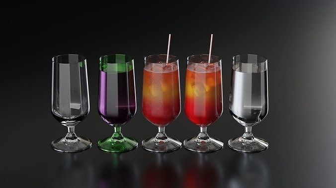 Hurricane glass 5 3D model 2