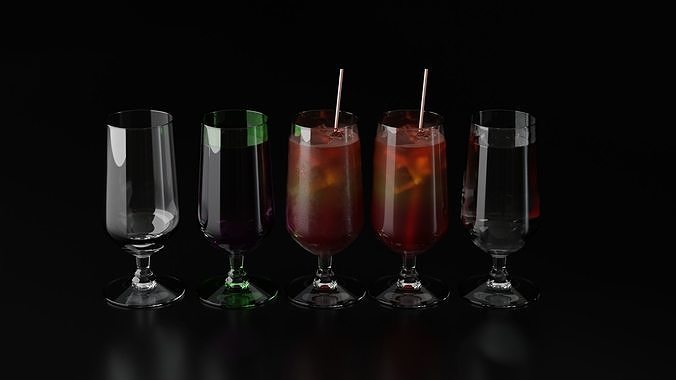 Hurricane glass 5 3D model 3