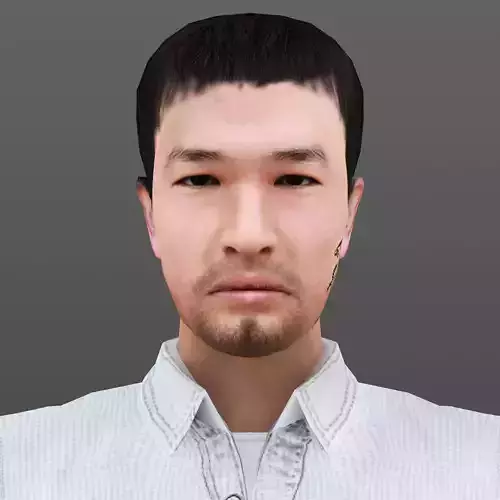 MAN 16 - WITH 250 ANIMATIONS Low-poly 3D model