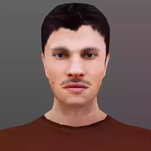 MAN 18 - WITH 250 ANIMATIONS Low-poly 3D model