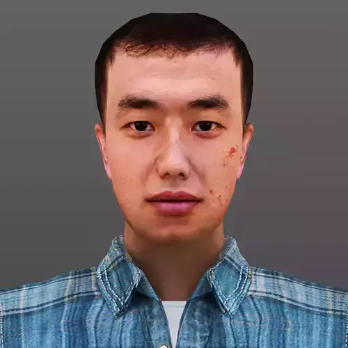 MAN 20 - WITH 250 ANIMATIONS Low-poly 3D model