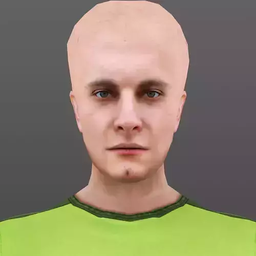 MAN 22  - WITH 250 ANIMATIONS Low-poly 3D model
