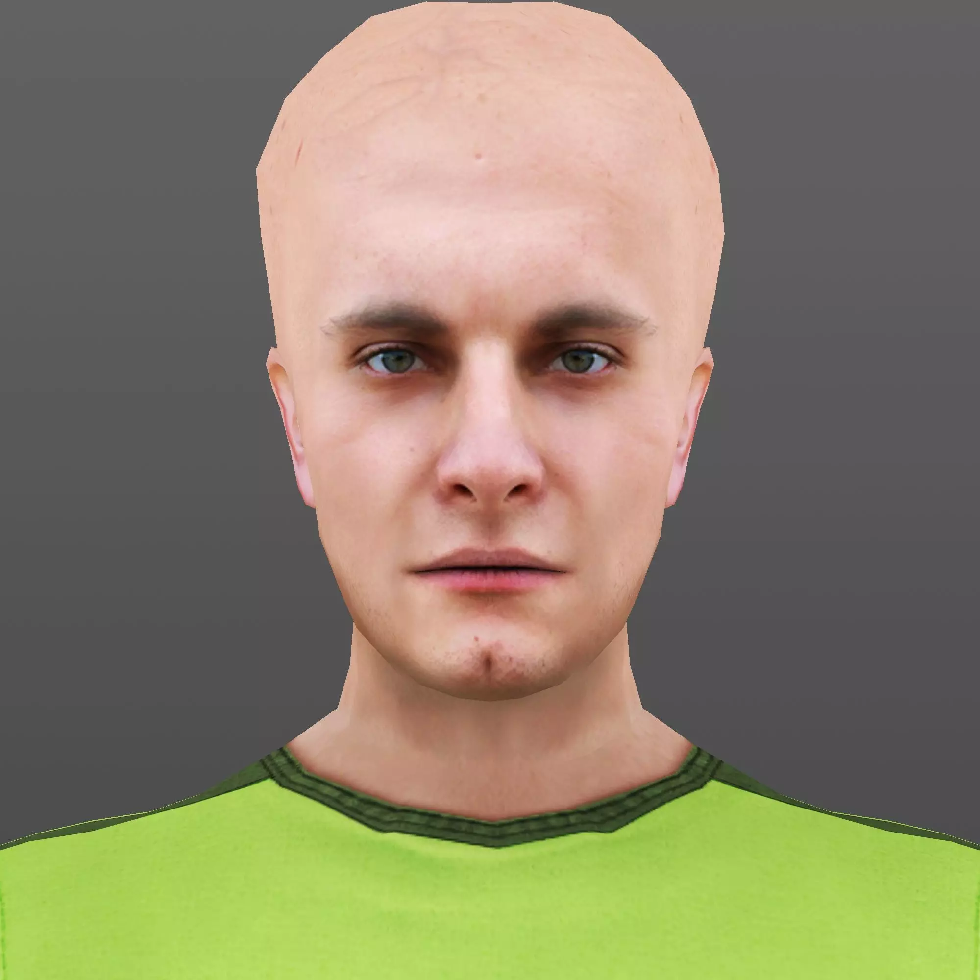 MAN 22 - WITH 250 ANIMATIONS Low-poly 3D model