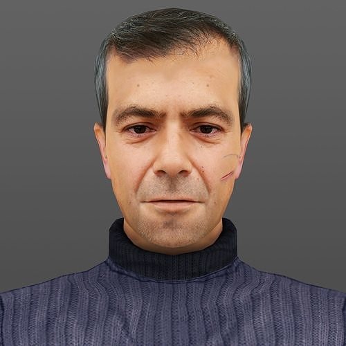 MAN 27 - WITH 250 ANIMATIONS Low-poly 3D model