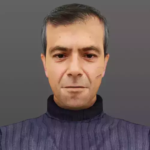 MAN 27 - WITH 250 ANIMATIONS Low-poly 3D model