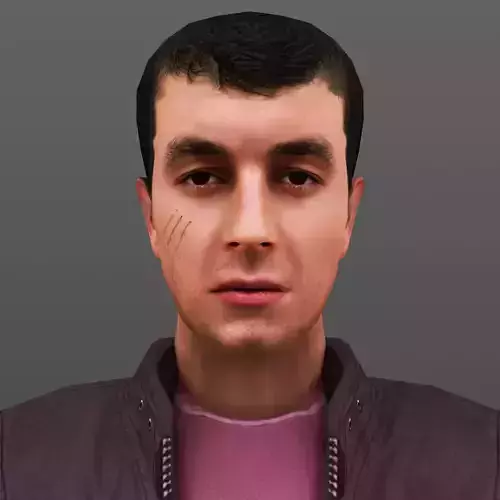 MAN 30 - WITH 250 ANIMATIONS Low-poly 3D model