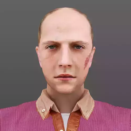 MAN 31 - WITH 250 ANIMATIONS Low-poly 3D model