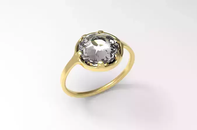 Womans ring 3D print