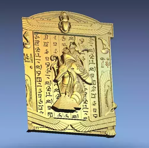 Egyptian godsAnubis and Horus