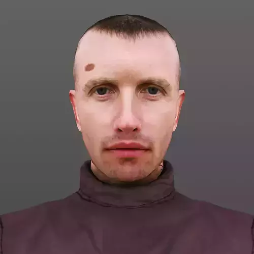MAN 32 - WITH 250 ANIMATIONS Low-poly 3D model