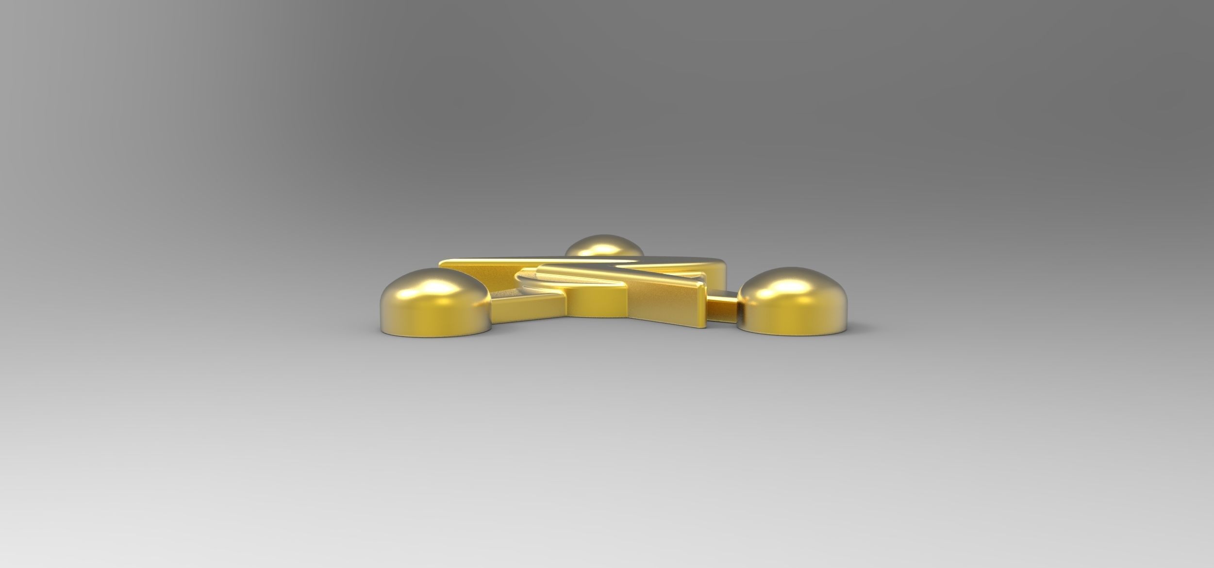 Council of Ricks badge 3D print model_2