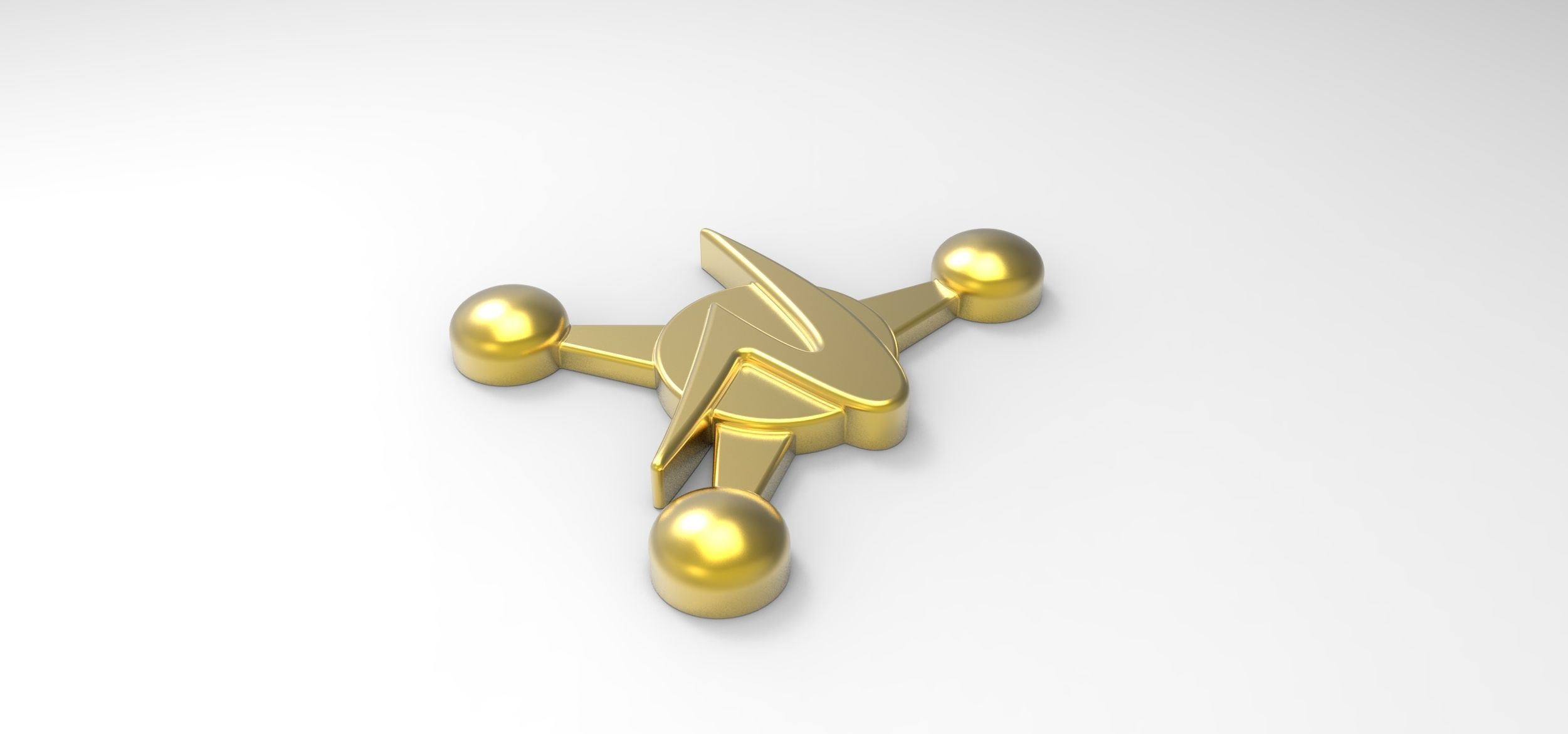 Council of Ricks badge 3D print model_5