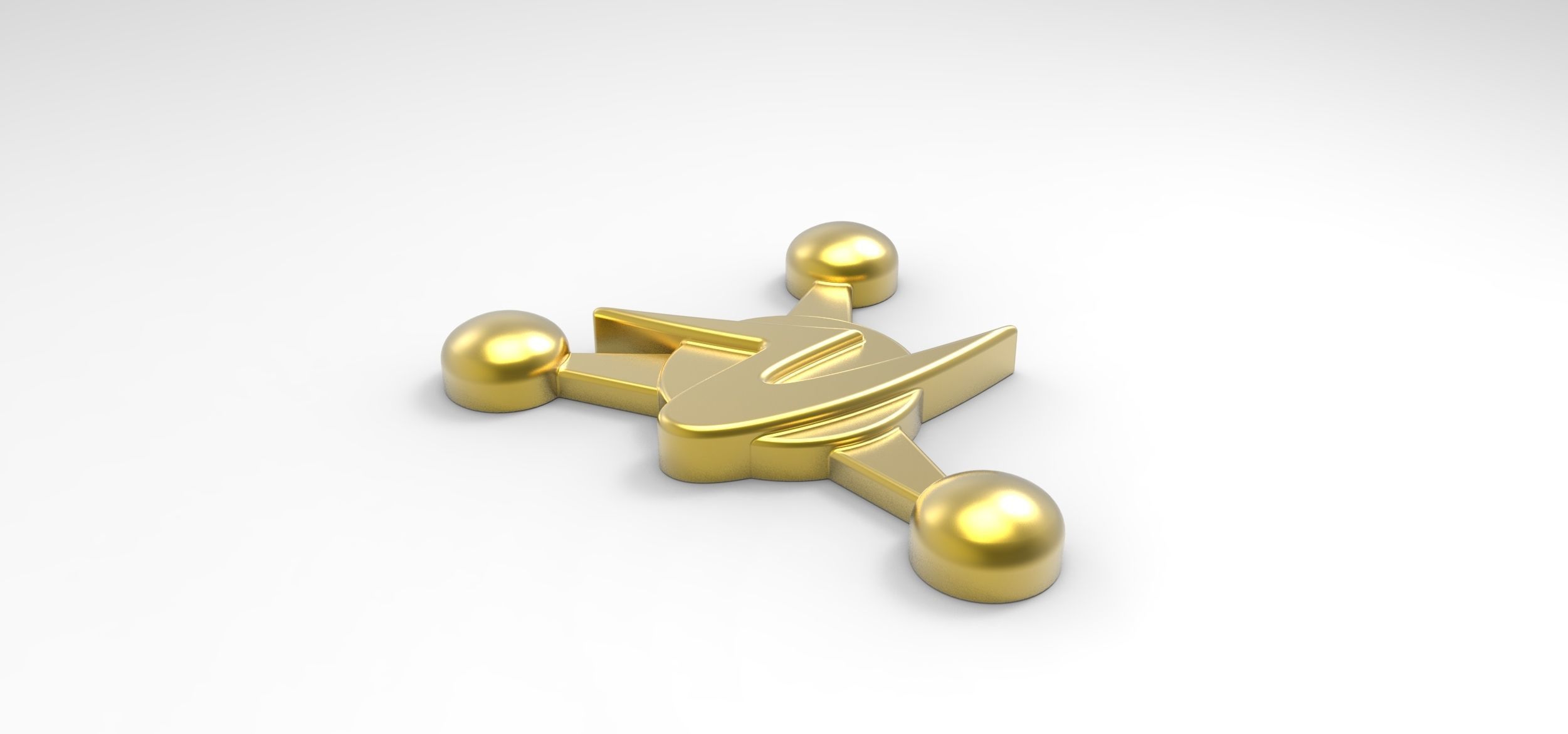 Council of Ricks badge 3D print model_6