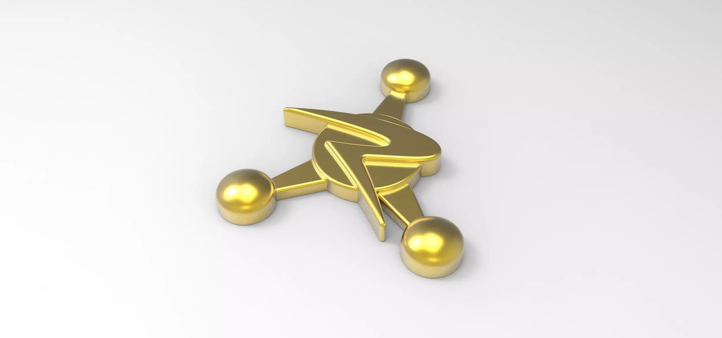 Council of Ricks badge 3D print model_0