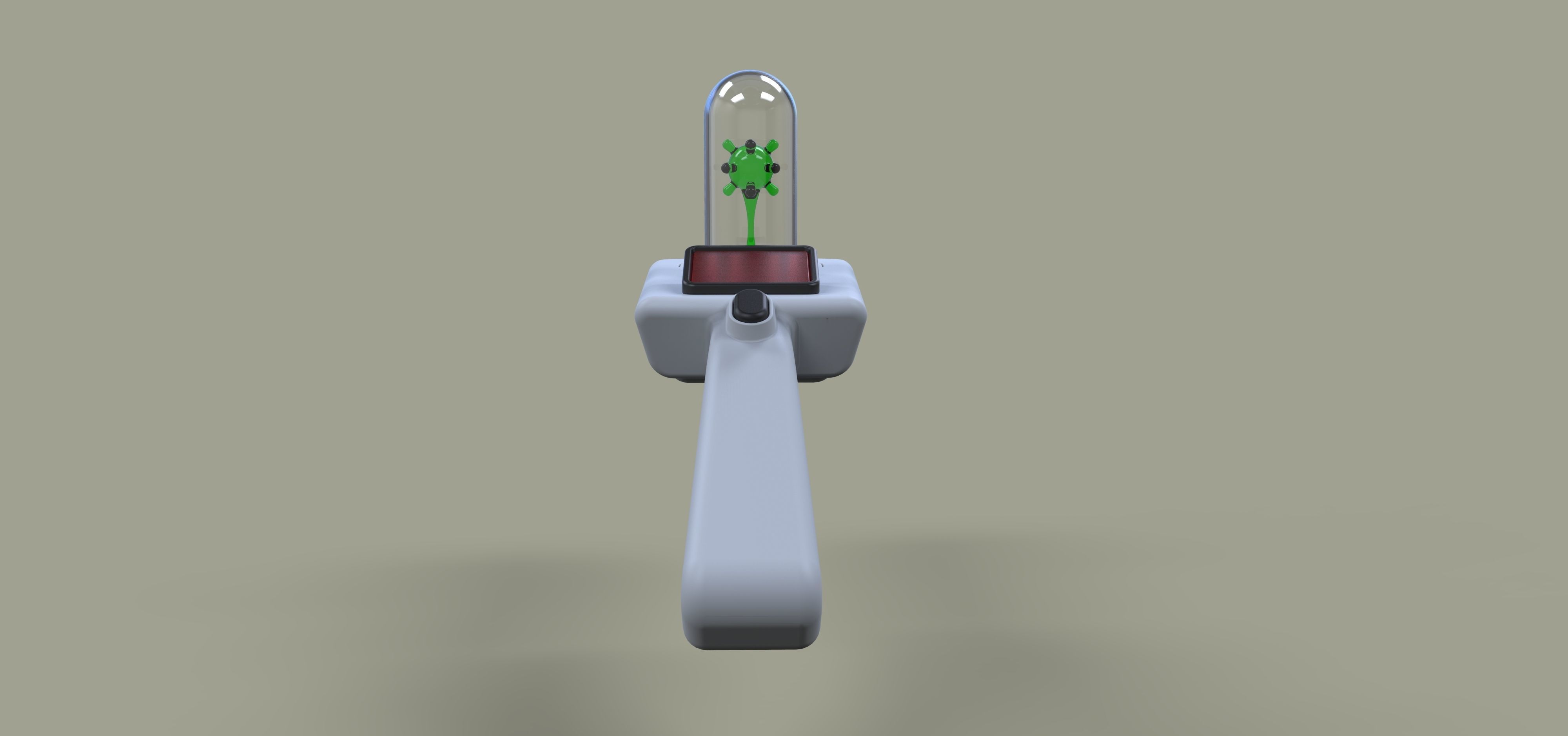 Concept of Portal gun from Rick and Morty 3D model_13
