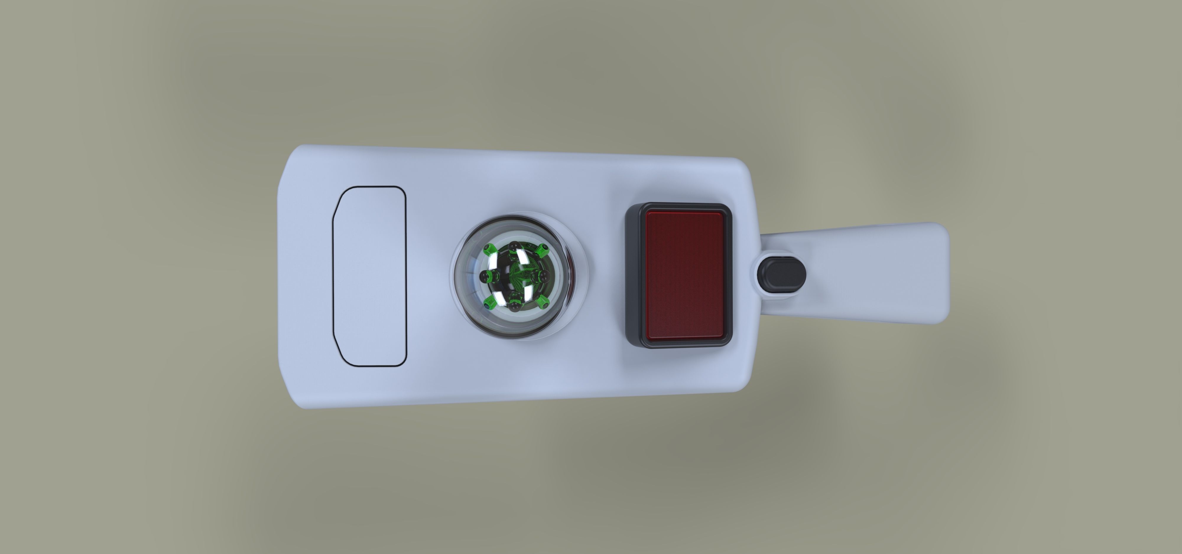 Concept of Portal gun from Rick and Morty 3D model_9