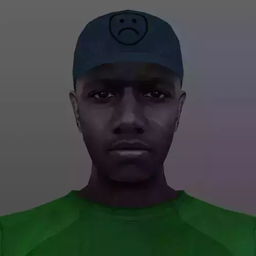 MAN 38 - WITH 250 ANIMATIONS Low-poly 3D model