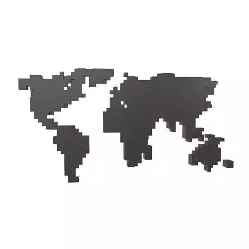 Earth Map Cube Style v1 001