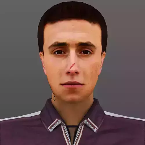 MAN 41 - WITH 250 ANIMATIONS Low-poly 3D model